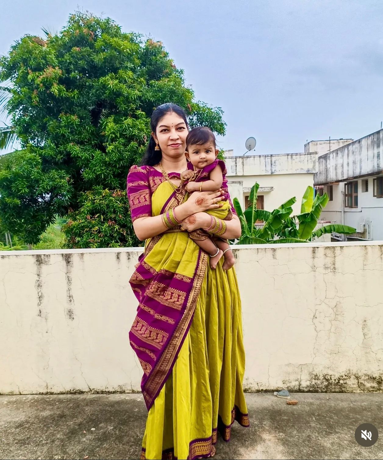 Parrot Green Kalyani Cotton Festive Maxi - Image 2