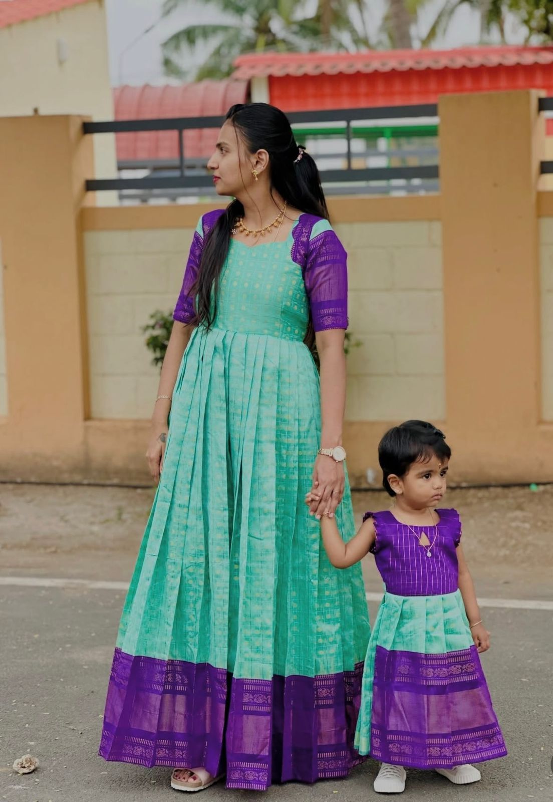 Ramagreen Raw Silk Maxi - Image 2