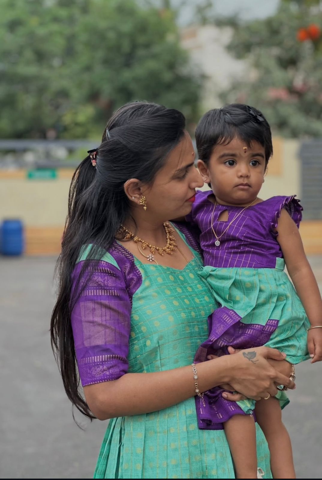 Ramagreen Raw Silk Maxi - Image 3