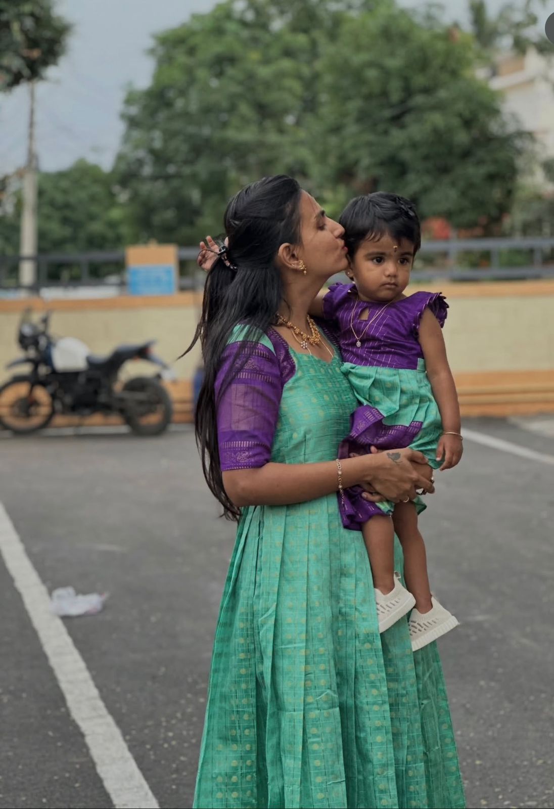 Ramagreen Raw Silk Maxi - Image 5