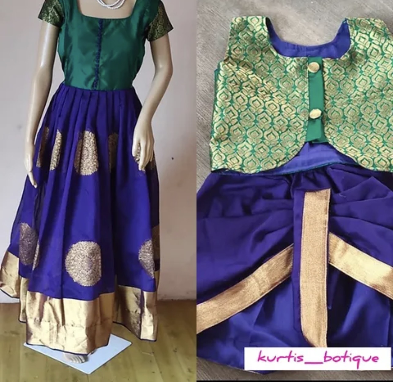 Silk cotton Mom&Baby combo - Image 2