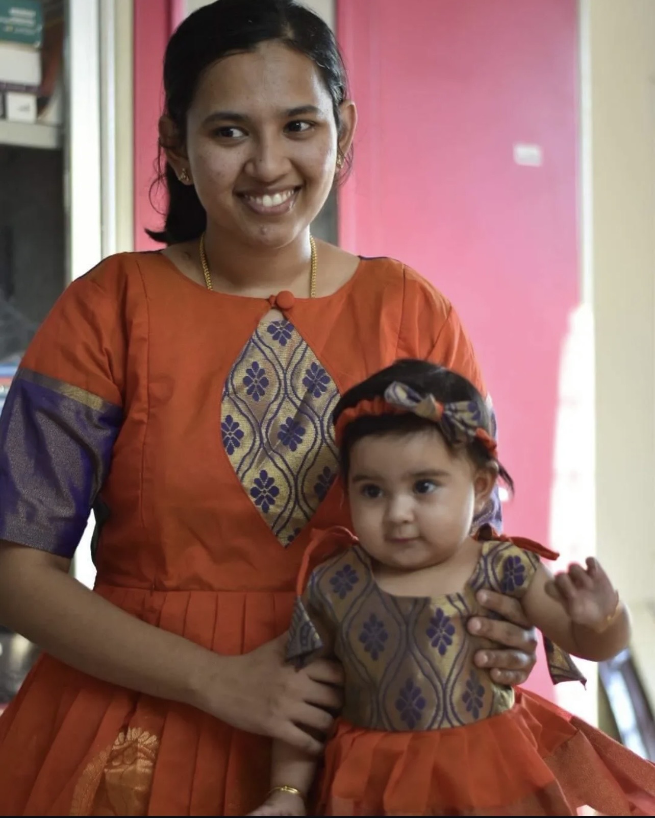 Silk cotton Mom&Baby combo - Image 7