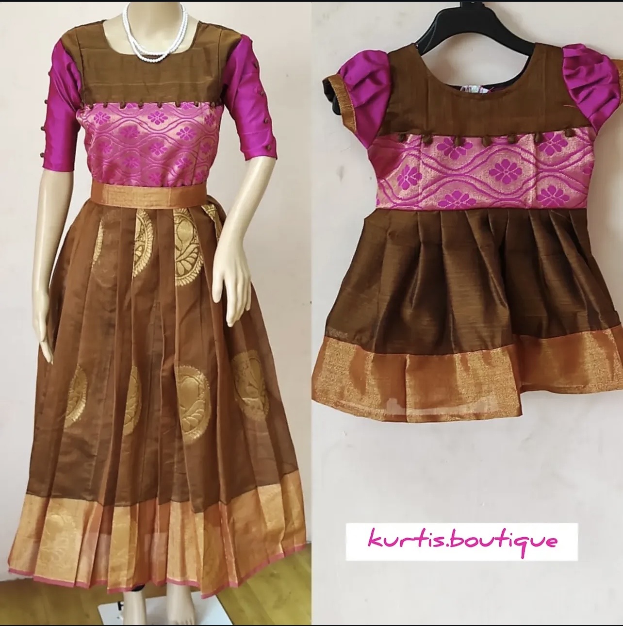 Silk cotton Mom&Baby combo - Image 12