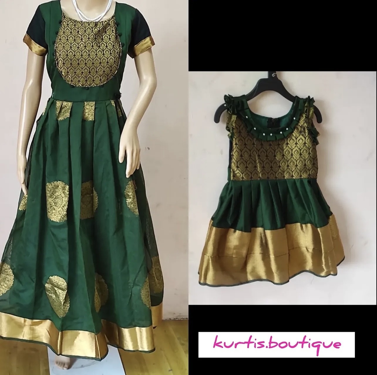 Silk cotton Mom&Baby combo - Image 13