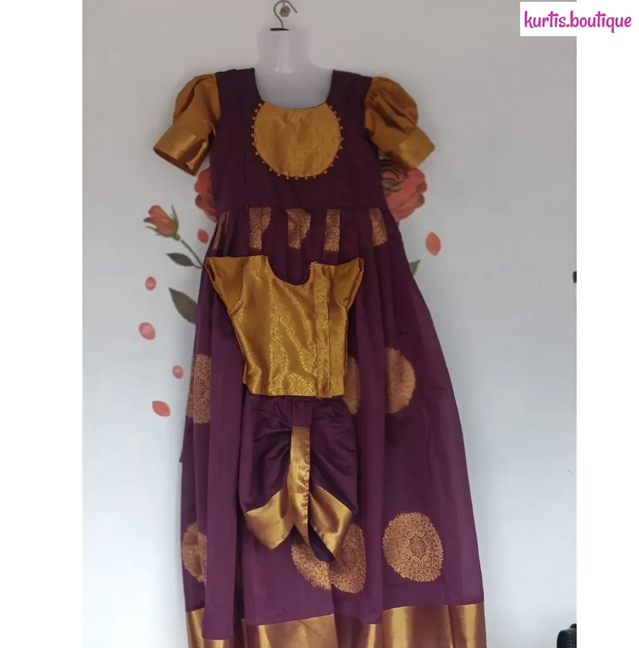 Silk cotton Mom&Baby combo - Image 17