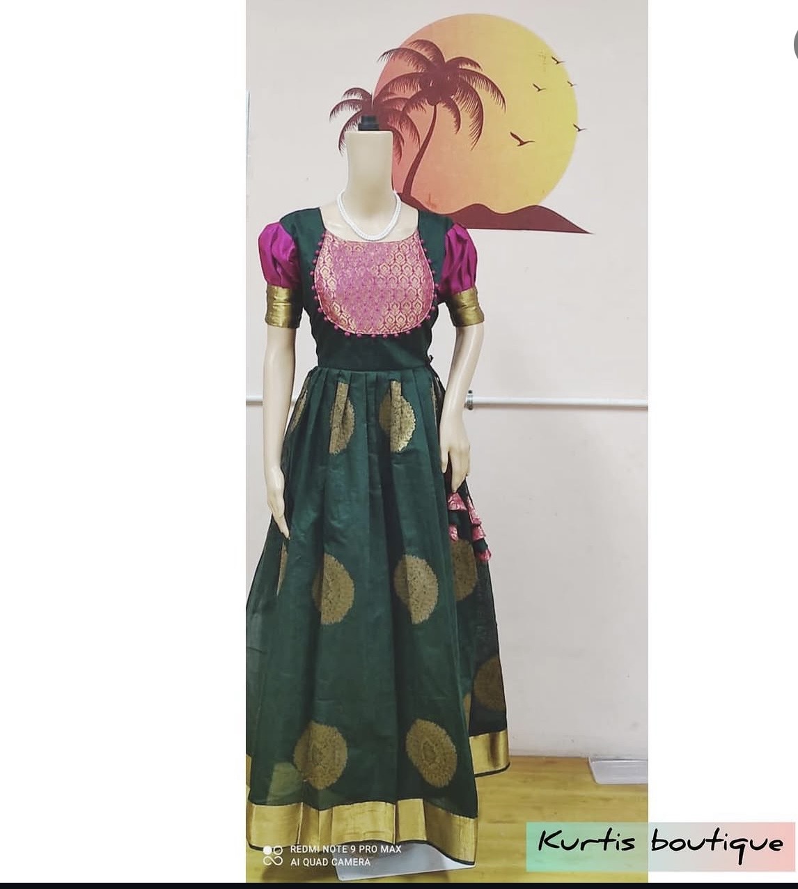 Silk cotton Maxi - Image 4